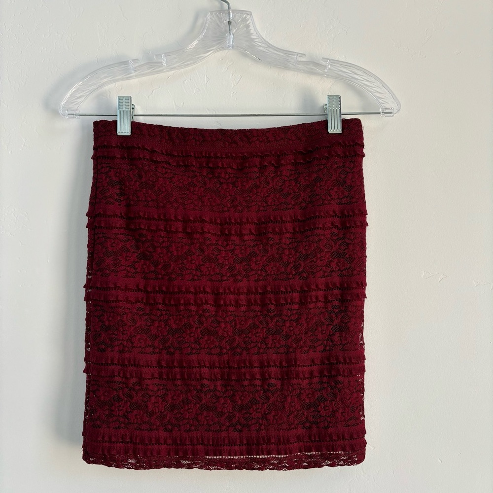 Forever 21 Lace Bodycon Skirt